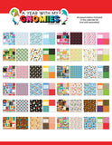 A YEAR with my GNOMIES - CALENDAR KIT with GNOMES - from PHOTOPLAY - AMERICAN VERSION ONLY - 12x12 LAYOUT