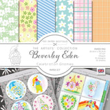 CELEBRATION GNOMES -GNOME CARD KIT - 36 SHEETS - PAPER BOUTIQUE #PB1628