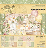 LITTLE ONE   - GRAPHIC 45 - PATTERNS & SOLIDS PAPER PACK 12X12