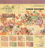 HELLO PUMPKIN  by Graphic 45 -  EPHEMERA PACK  - HARD TO FIND - LIMIT ONE PER PERSON -