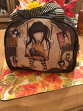 GORJUSS GIRLS - " RUBY ON A SWING " LADIES HANDBAG / PURSE -  RARE !