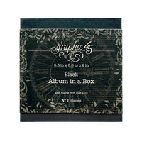 G45 ALBUM IN A BOX  by GRAPHIC 45 - 5.5"x 5.5"x 2" - IVORY  G4502568