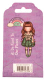 GORJUSS 2024 - BE KIND COLLECTION -Mini Stamp # 18  "Be Kind to our Planet "