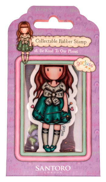 GORJUSS 2024 - BE KIND COLLECTION -Mini Stamp # 17  "Be Kind To Each Other"