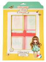 GORJUSS - SUMMER 2024 Mini Collection STORAGE SHEET  for #21 - #24 Mini Stamps