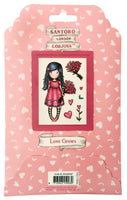 GORJUSS - SUMMER 2024 - NEW LARGE STAMP SET - " LOVE GROWS "  Ships By July 30th