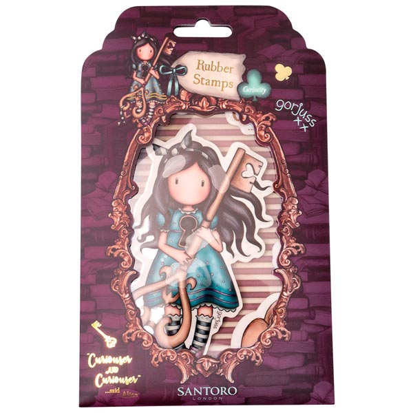 GORJUSS 2023 -  CURIOUSITY STAMP SET - 7 STAMPS (not Mini)  - Now in Stock !