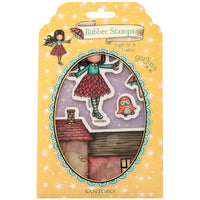 GORJUSS 2023 - LIGHT AS A FEATHER Stamp Set - Full sized - 4 Pieces -