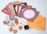 GORJUSS 2023 - CARD MAKING SET - Makes 8 cards ! Lots of Supplies - In Stock Today !