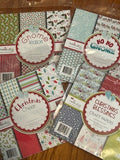 POLKADOODLES - GNOME SEASON - christmas PAPER PACK  - 6X6 - 24 SHEETS - IMPORTED - CHOOSE DESIGN