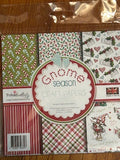 POLKADOODLES - GNOME SEASON - christmas PAPER PACK  - 6X6 - 24 SHEETS - IMPORTED - CHOOSE DESIGN