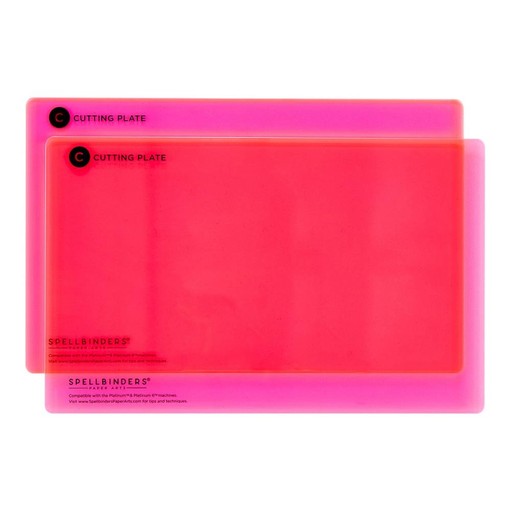 SPELLBINDERS EXTENDED PINK CUTTING PADS - - For Papercrafts - NEW ! PL ...