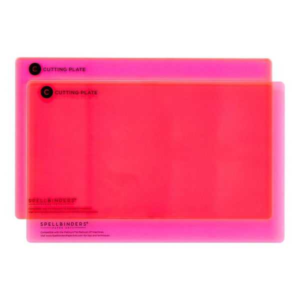 SPELLBINDERS EXTENDED PINK CUTTING PADS -  - For Papercrafts - NEW !  PL129