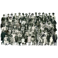 PAPER DOLLs EPHEMERA 2020 -  by Tim HOLTZ  - Vintage Black & White Die Cuts - 83 pieces per pack   #TH93555-20