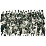 PAPER DOLLs EPHEMERA 2020 -  by Tim HOLTZ  - Vintage Black & White Die Cuts - 83 pieces per pack   #TH93555-20