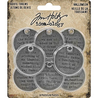 HALLOWEEN QUOTE TOKENS from 2019 - RARE !!   TH93733