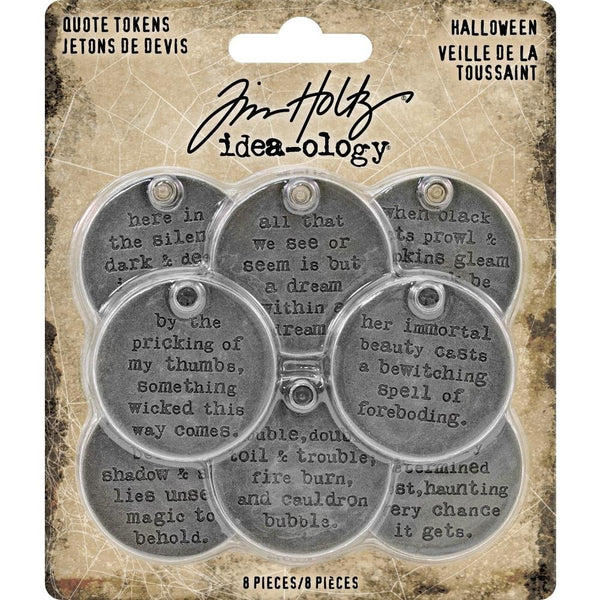 HALLOWEEN QUOTE TOKENS from 2019 - RARE !!   TH93733