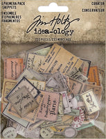 TIM HOLTZ - CURATOR - EPHEMERA PACK - SNIPPETS 233 PIECES (TINY) from 2021