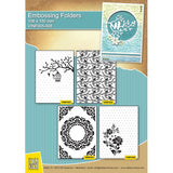 TINY BIRDS & CAGES - 4x6 EMBOSSiNG Folder- by NELLIE SNELLEN - New! # VINF006 -