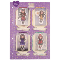 GORJUSS 2023 - BUNDLED SET of  #13 - #16 Stamps PLUS Storage Page - -    PREORDER NOW !!
