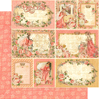 PRINCESS by GRAPHIC 45 - 12x12 CARDSTOCK COLLECTION