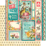 EPHEMERA QUEEN by GRAPHIC 45 - 12x12 COLLECTION PACK