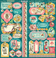 EPHEMERA QUEEN by GRAPHIC 45 - 12x12 COLLECTION PACK