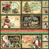CHRISTMAS TIME by GRAPHIC 45 -   EPHEMERA PACKAGE ONLY - New 2020 COLLECTION !!