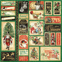 CHRISTMAS TIME 8X8 PAPER PAD by GRAPHIC 45 -   New 2020 COLLECTION !!