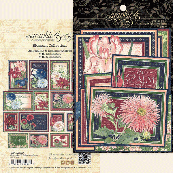BLOSSOM by GRAPHIC 45 DIE CUT EPHEMERA Brand New Collection – BARBS  CRAFT DEPOT