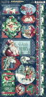LET IT SNOW - JOURNALING CARDS ONLY  by GRAPHIC 45 -  CHRISTMAS COLLECTION 2021