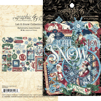 LET IT SNOW - by GRAPHIC 45 -  CHRISTMAS COLLECTION 2021