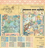 ALICE'S TEA PARTY by GRAPHIC 45 - NEW !!  8x8 PAPER PAD