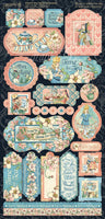 ALICE'S TEA PARTY by GRAPHIC 45 - NEW !!  12x12 PATTERNS & SOLIDS PAD