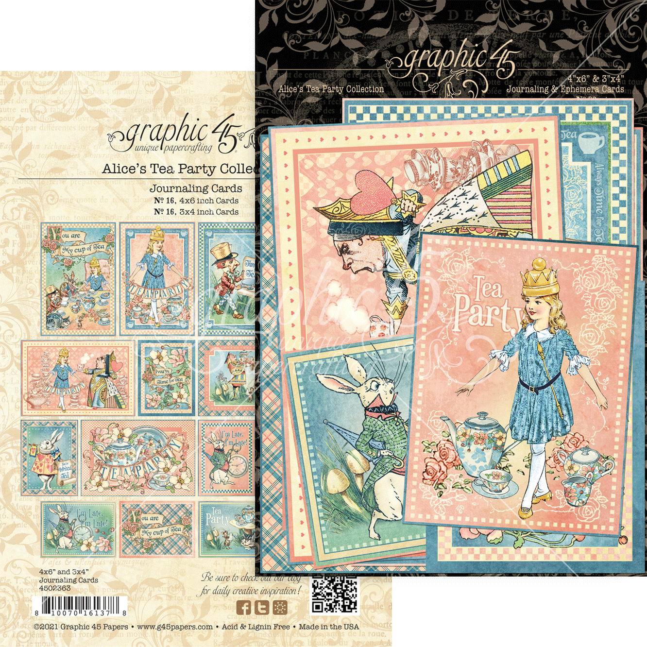 graphic45 ペーパー　バラ80枚以上 GRAPHIC 45 – BARBS CRAFT DEPOT