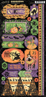 CHARMED by GRAPHIC 45 -  HALLOWEEN 2022 COLLECTION - 8"x8"  CARDSTOCK SET -NEW !!