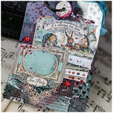 ALICE THROUGH THE LOOKING GLASS - Stamperia 6x6 Paper Pack - Single Sided -