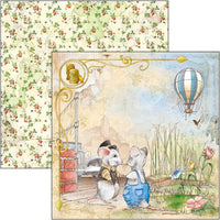 AESOP'S FABLES - 6x6  CREATIVE PAPER SET - 24 DOUBLESIDED PAPERS by CIAO BELLA