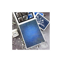 WINTER SWIRLS -  6X6 Bold Background Stamp by HERO ARTS -  #CG853