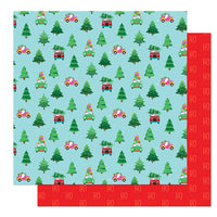 CHRISTMAS PARTY by TULLA & NORBERT GNOMES -  Photoplay- 12x12 Cardstock SOLIDS