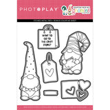 CRAFTING WITH MY GNOMIES - Tulla & Norbert - GNOMES -EPHEMERA PACK  by PHOTOPLAY