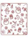 CHRISTMAS BACKGROUND by Crafts Too !  CHRISTMAS CARDS  - 5 1/4 " EMBOSSINg Folder - A2 - IMPORTED -