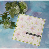 EMBOSSING FOLDER - 3D  - LOVELY LILLIES - EASTER   6x6 by Creative Expressions - New 2023 !!