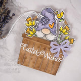 EASTER EGGS GNOME STAMP by WOODWARE - Clear Stamp 2023 New !