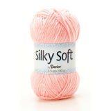 SOFT & SILKY YARN -10 SKEINS Package - Baby PINK - Pastel Pink - Light Pink