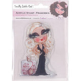 SCRUFFY LITTLE CAT -  " FRANCESCA " STAMP from Crafters Companion - VARIETY OF CLEAR STAMPS -