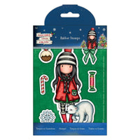 GORJUSS - CHRISTMAS GIRL - 3D DECOUPAGE TOPPERS - 8 in Pack -  In Stock Now !!