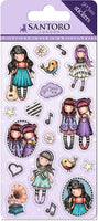 GORJUSS GIRLS - " THE DUET "  MUSICAL DESIGNS - 2 New Sticker collections !!