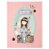 GORJUSS 2023 - SEVEN SISTERS STAMPS - NEW Mini  # 3 -  FROM STUDIO LIGHT - IN STOCK NOW !