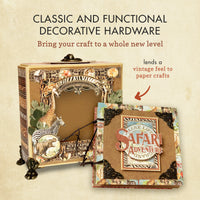 G45 ORNATE METAL CORNERS  EMBELLISHMENTs    by- GRAPHiC 45 -    In Stock Now !